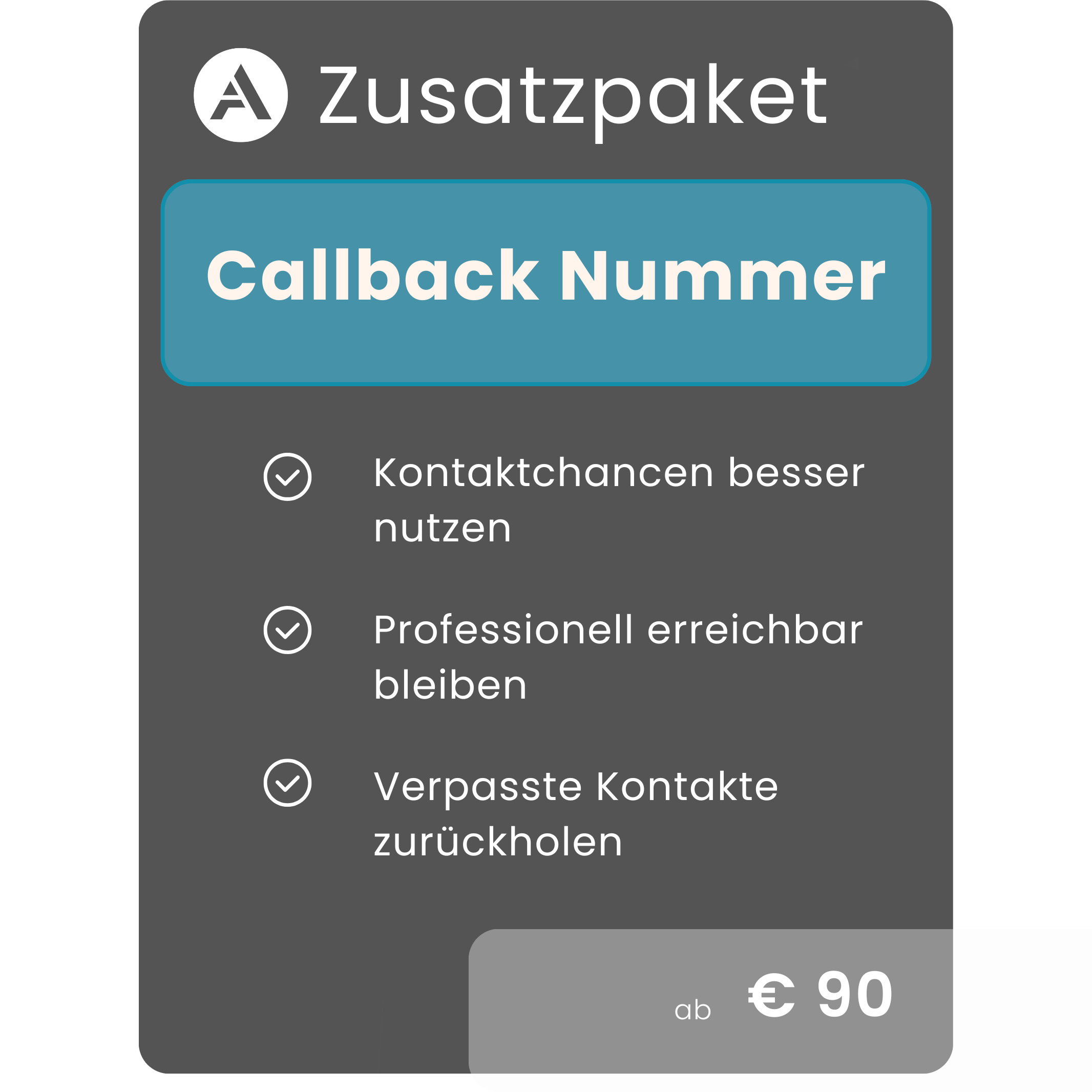 Callback Nummer
