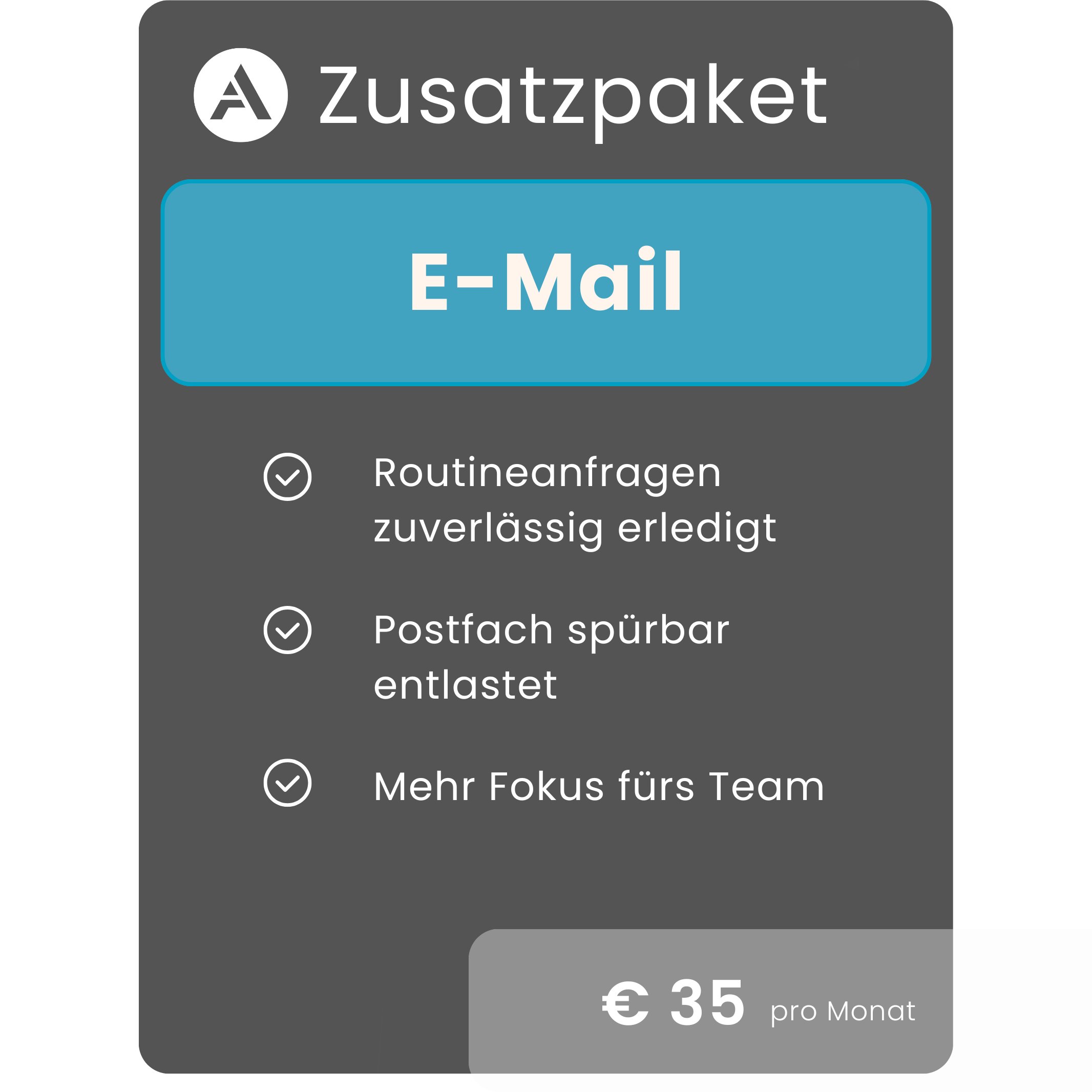 Zusatzpaket E-Mail-Bearbeitung